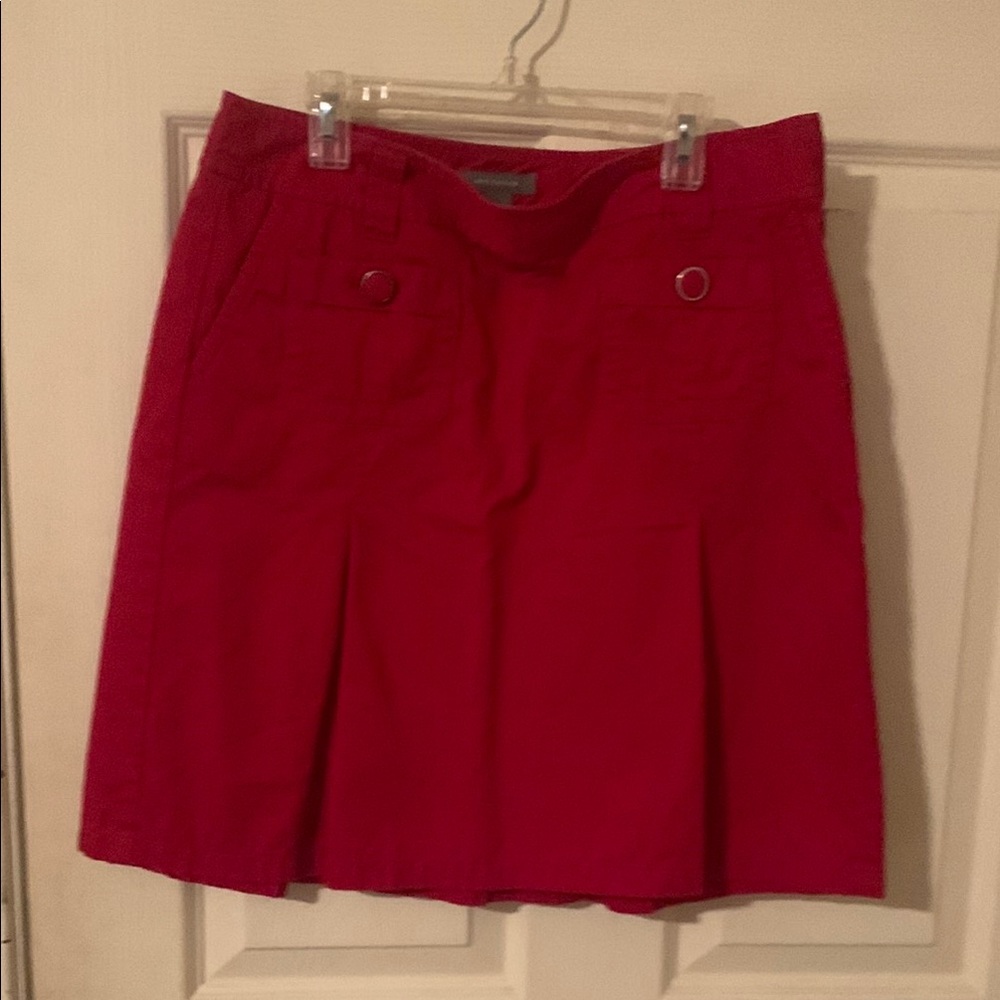 Elegant Red Skirt